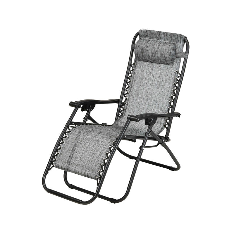 Outdoor Textilene Fabric Zero Gravity Folding Recliner Chair Garden Chair