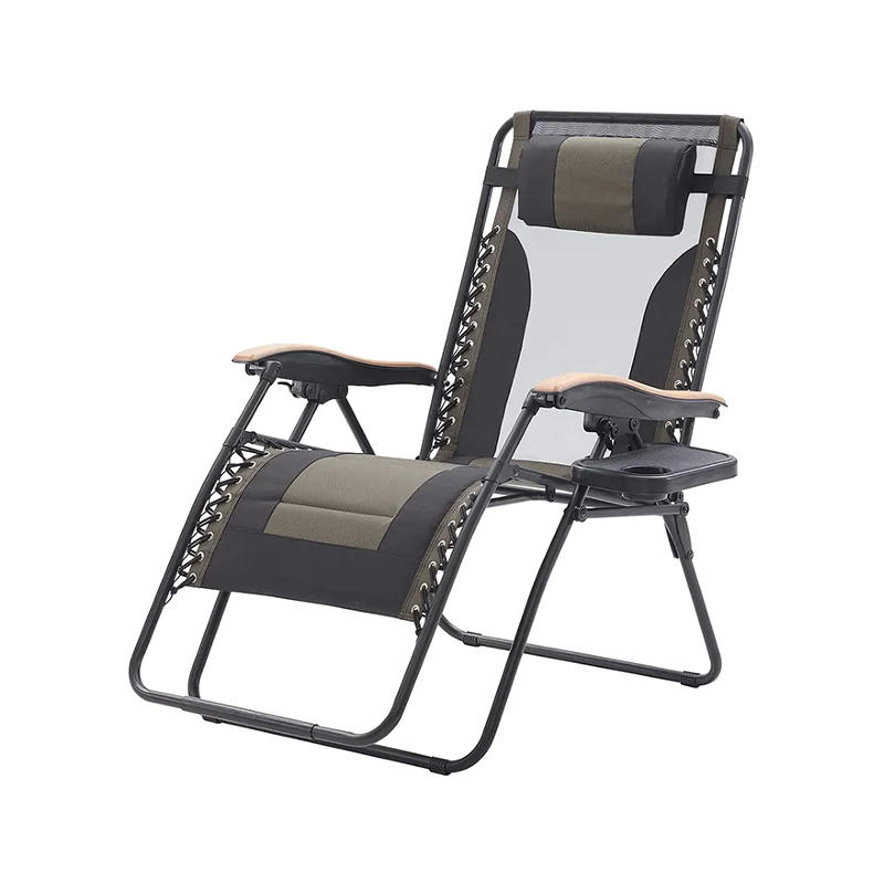 Oxford Fabric Folding Recliner Chair is suitable for parks and gardens