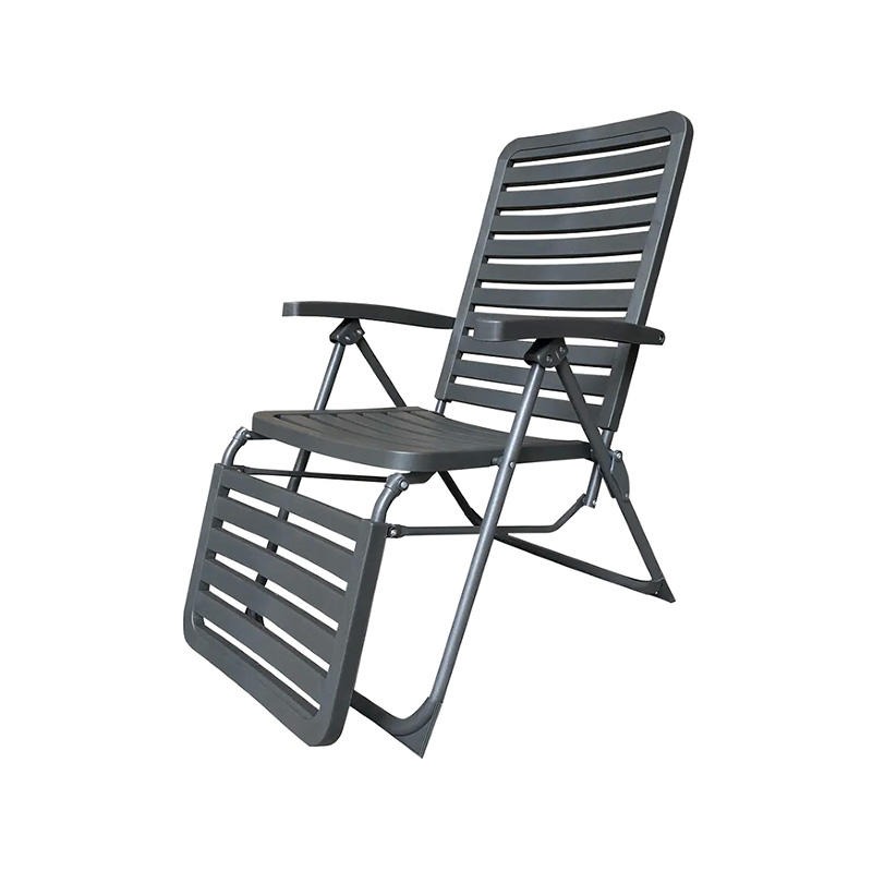 W63xL75xH151cm Rugged Plastic Folding Recliner Chair Zero Gravity Recliner Chair